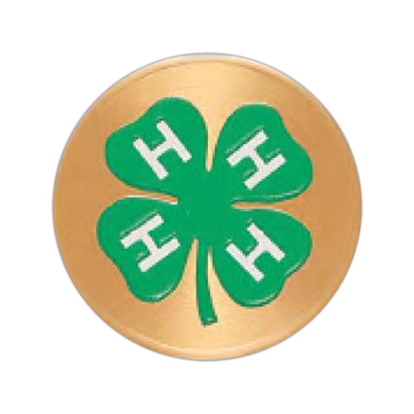 4H Club Brass Medallion - 4H Club Brass Medallion - Image 0 of 0