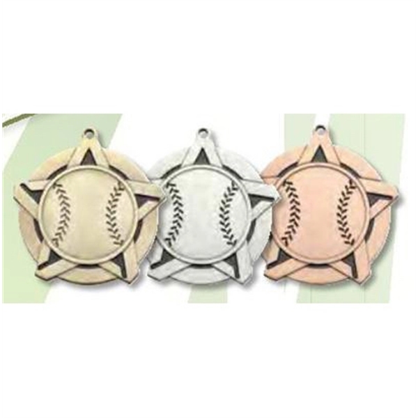 400 Series Superstar Medals, 2 1/4" - 400 Series Superstar Medals, 2 1/4" - Image 18 of 18