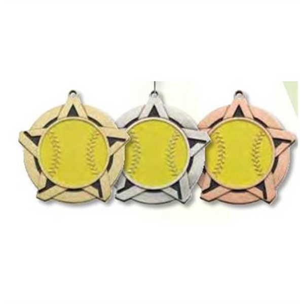 400 Series Superstar Medals, 2 1/4" - 400 Series Superstar Medals, 2 1/4" - Image 16 of 18