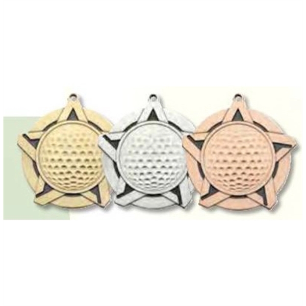 400 Series Superstar Medals, 2 1/4" - 400 Series Superstar Medals, 2 1/4" - Image 11 of 18