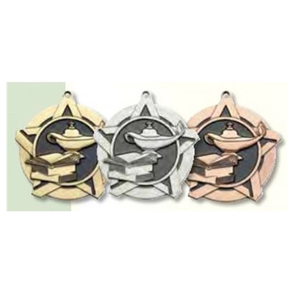 400 Series Superstar Medals, 2 1/4" - 400 Series Superstar Medals, 2 1/4" - Image 10 of 18