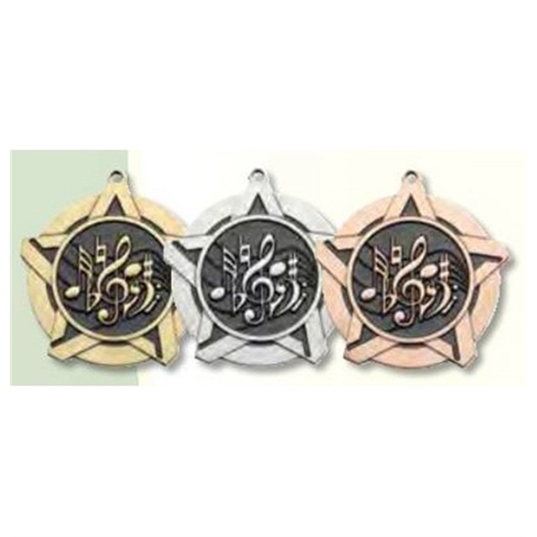 400 Series Superstar Medals, 2 1/4" - 400 Series Superstar Medals, 2 1/4" - Image 8 of 18