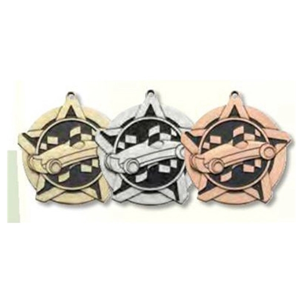 400 Series Superstar Medals, 2 1/4" - 400 Series Superstar Medals, 2 1/4" - Image 7 of 18