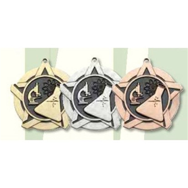 400 Series Superstar Medals, 2 1/4" - 400 Series Superstar Medals, 2 1/4" - Image 5 of 18