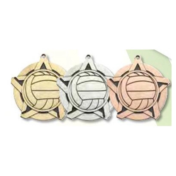 400 Series Superstar Medals, 2 1/4" - 400 Series Superstar Medals, 2 1/4" - Image 2 of 18