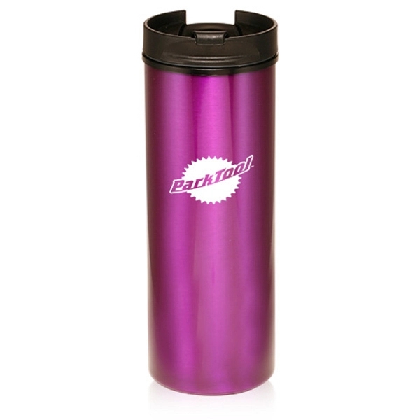 16 oz. Slim Metallic Tumbler - 16 oz. Slim Metallic Tumbler - Image 1 of 6