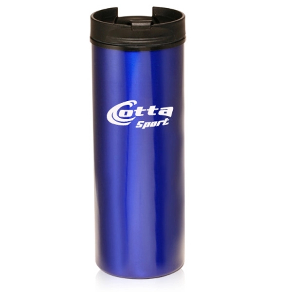 16 oz. Slim Metallic Tumbler - 16 oz. Slim Metallic Tumbler - Image 0 of 6