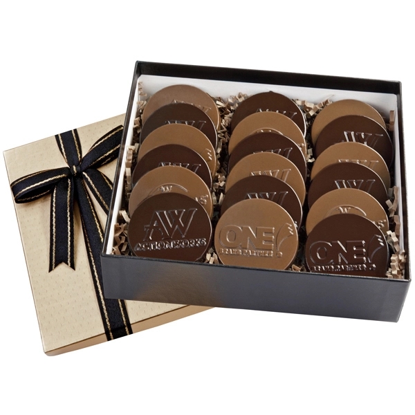 Custom Six piece cookie and confection gift box