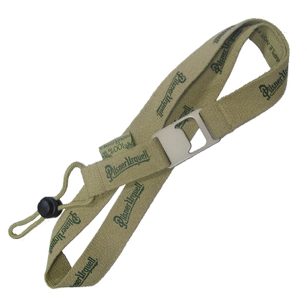 Eco Cotton Lanyard - Eco Cotton Lanyard - Image 2 of 5