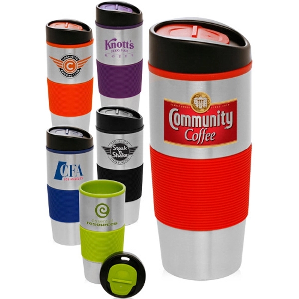 16 oz. Color Grip Tumbler - 16 oz. Color Grip Tumbler - Image 0 of 8