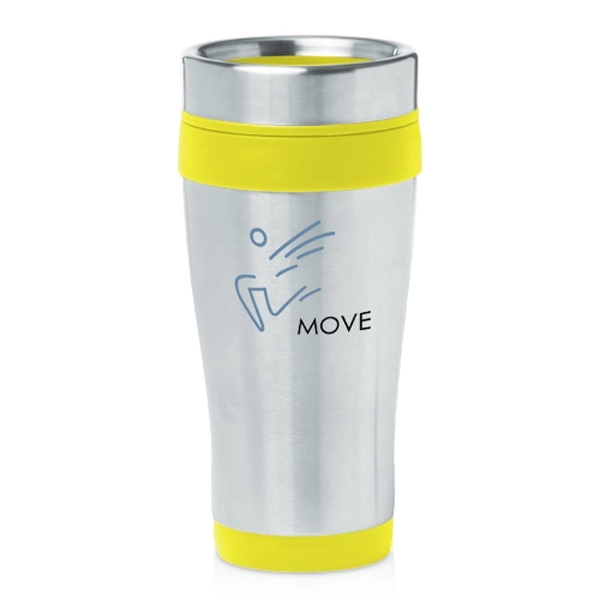 16 oz. Insulated Stainless Steel Travel Mug - 16 oz. Insulated Stainless Steel Travel Mug - Image 1 of 27