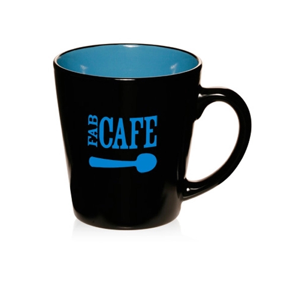 12 oz. Two Tone Latte Mug - 12 oz. Two Tone Latte Mug - Image 6 of 12