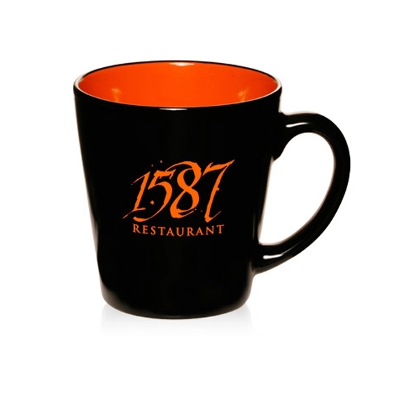 12 oz. Two Tone Latte Mug - 12 oz. Two Tone Latte Mug - Image 4 of 12