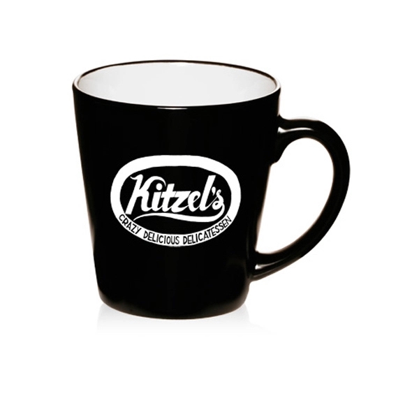 12 oz. Two Tone Latte Mug - 12 oz. Two Tone Latte Mug - Image 1 of 12