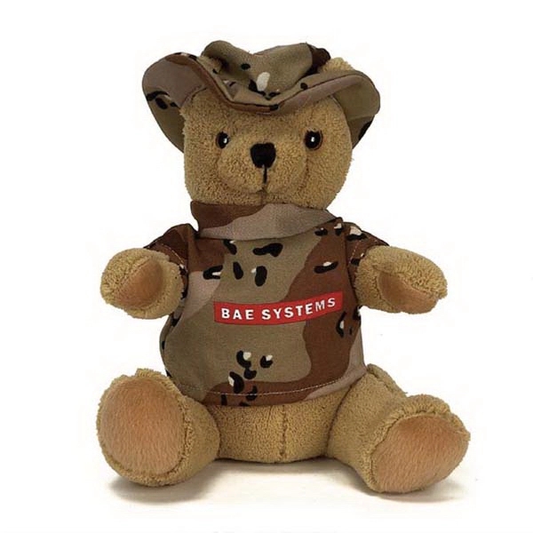 7" Desert Camouflage Bear
