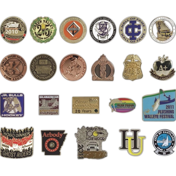 Die Struck Soft Enamel Pin - Die Struck Soft Enamel Pin - Image 0 of 0