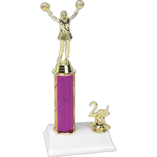 Column Trophy with Trim Figure - Column Trophy with Trim Figure - Image 0 of 0