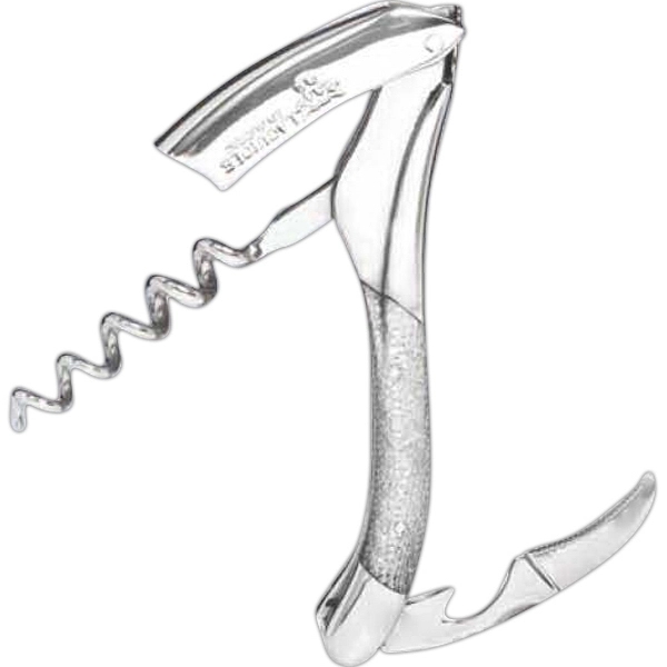 Laguiole en Aubrac Corkscrew - Silver Texalium Handle - Laguiole en Aubrac Corkscrew - Silver Texalium Handle - Image 0 of 1