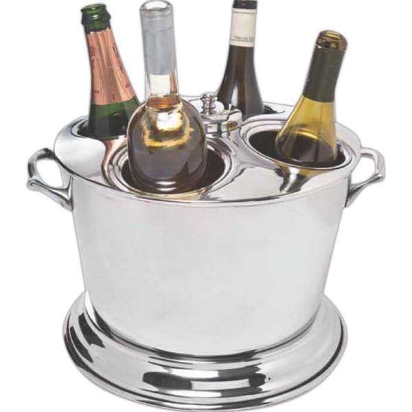 Royal Four-Bottle Cooler, Double Wall - Royal Four-Bottle Cooler, Double Wall - Image 0 of 1