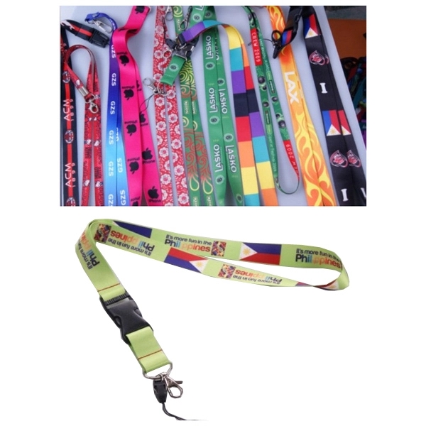 Lanyard with Detachable Buckle  3/4" - Lanyard with Detachable Buckle  3/4" - Image 0 of 0