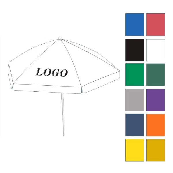 Umbrella 8 Panel (1 color artwork) - Umbrella 8 Panel (1 color artwork) - Image 1 of 12