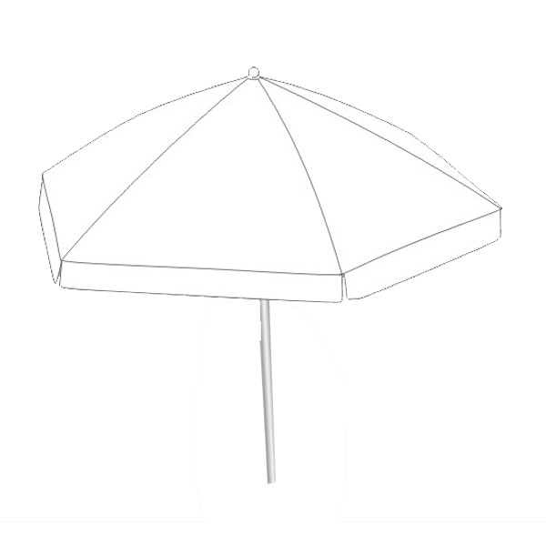Umbrella 8 Panel (no art) - Umbrella 8 Panel (no art) - Image 0 of 11