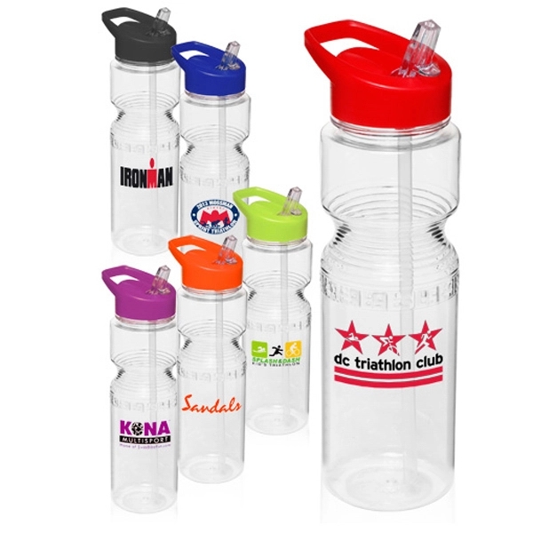 28 oz. Sports Bottles With Straw - 28 oz. Sports Bottles With Straw - Image 0 of 8