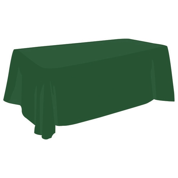 8 Ft. Blank Tablecloth Throw-Style - 8 Ft. Blank Tablecloth Throw-Style - Image 10 of 11