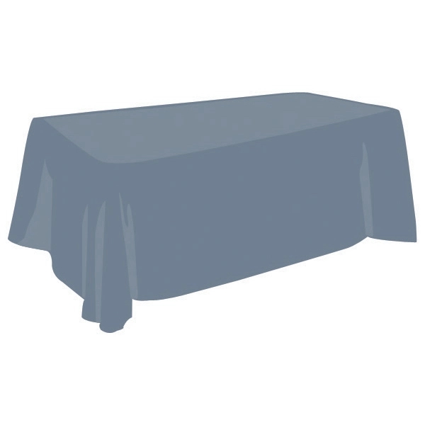 8 Ft. Blank Tablecloth Throw-Style - 8 Ft. Blank Tablecloth Throw-Style - Image 8 of 11