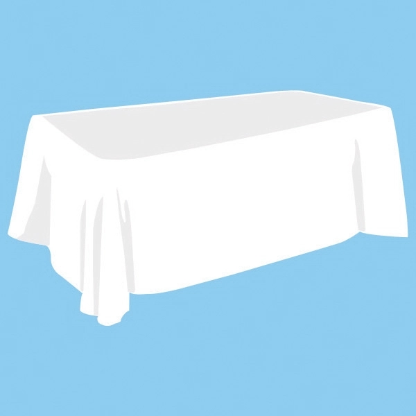 8 Ft. Drape (Non-fitted) Tablecover - 8 Ft. Drape (Non-fitted) Tablecover - Image 2 of 15