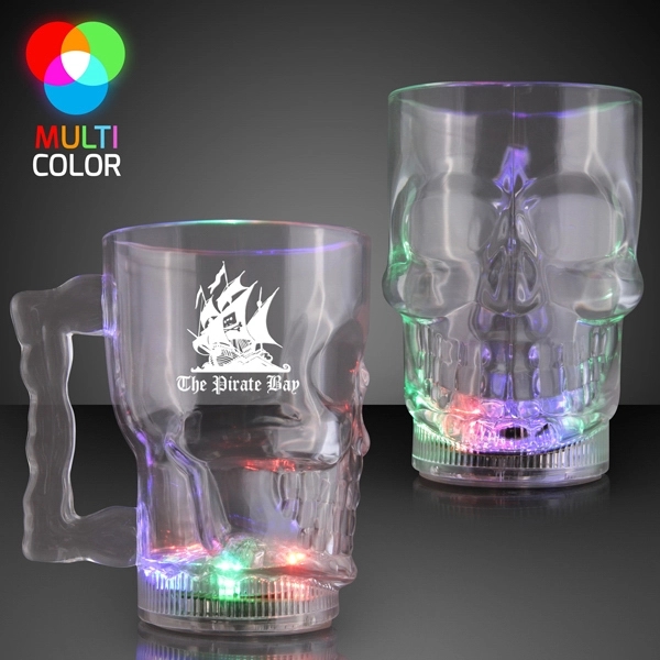Light Up Skull Halloween Party Mug - Light Up Skull Halloween Party Mug - Image 0 of 1