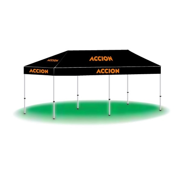 10' x 20' Custom Printed Popup Tent-1 Color - 10' x 20' Custom Printed Popup Tent-1 Color - Image 11 of 11