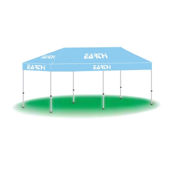 10' x 20' Custom Printed Popup Tent-1 Color - 10' x 20' Custom Printed Popup Tent-1 Color - Image 10 of 11