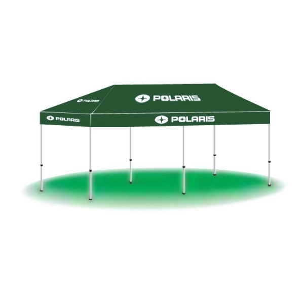 10' x 20' Custom Printed Popup Tent-1 Color - 10' x 20' Custom Printed Popup Tent-1 Color - Image 8 of 11