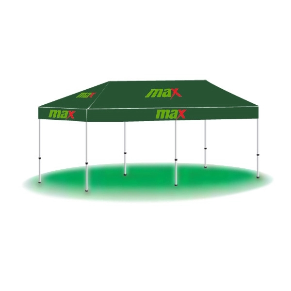 10' x 20' Custom Printed Tent Canopy-2 Color - 10' x 20' Custom Printed Tent Canopy-2 Color - Image 9 of 11