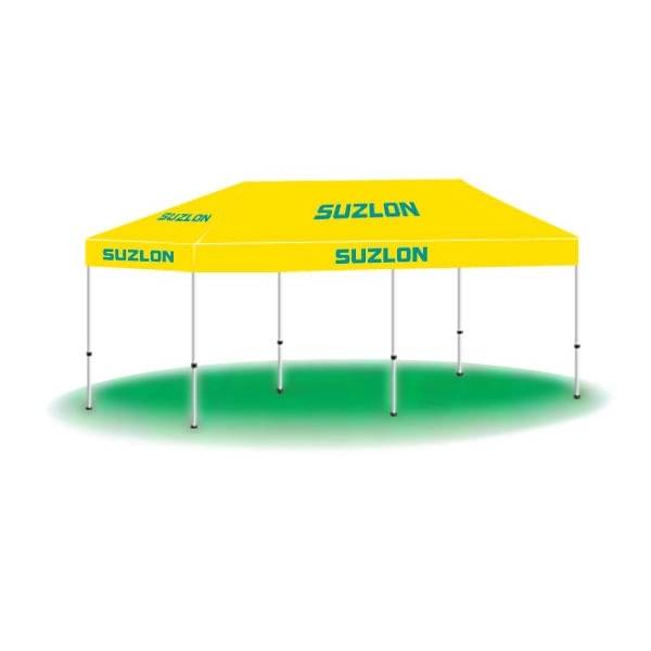 10' x 20' Custom Printed Popup Tent-1 Color - 10' x 20' Custom Printed Popup Tent-1 Color - Image 7 of 11