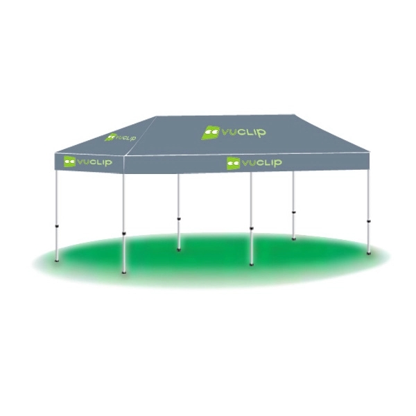 10' x 20' Custom Printed Tent Canopy-2 Color - 10' x 20' Custom Printed Tent Canopy-2 Color - Image 7 of 11