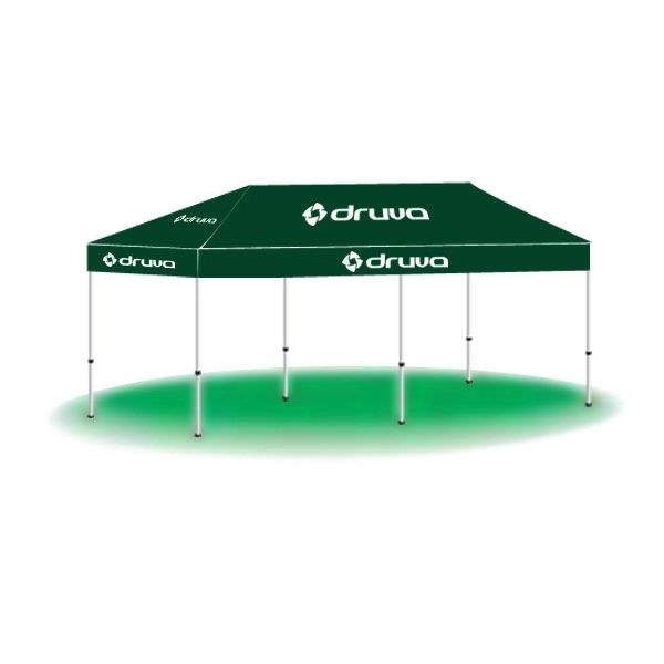 10' x 20' Custom Printed Popup Tent-1 Color - 10' x 20' Custom Printed Popup Tent-1 Color - Image 5 of 11