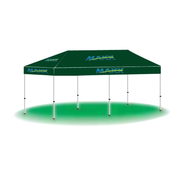 10' x 20' Custom Printed Tent Canopy-2 Color - 10' x 20' Custom Printed Tent Canopy-2 Color - Image 6 of 11