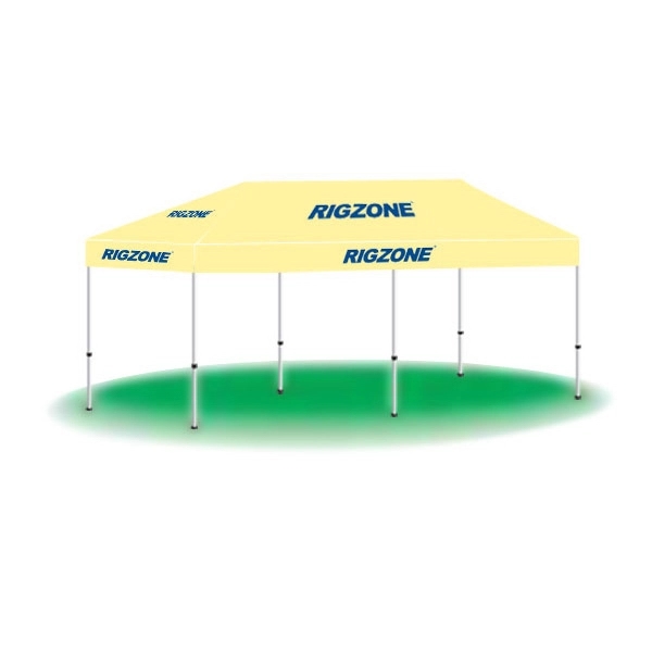 10' x 20' Custom Printed Popup Tent-1 Color - 10' x 20' Custom Printed Popup Tent-1 Color - Image 0 of 11