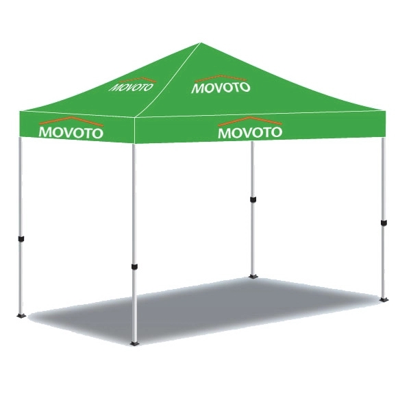 10'  x10' Custom Made Printed Canopy Tent-2 Color - 10'  x10' Custom Made Printed Canopy Tent-2 Color - Image 6 of 11