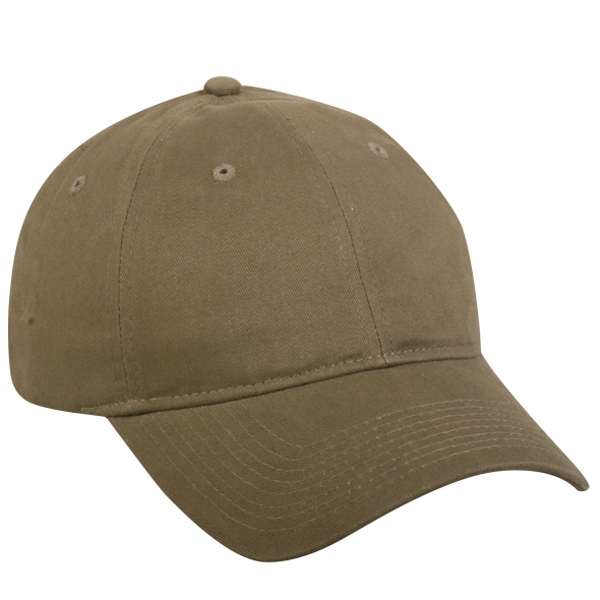 Brushed Twill with Tuck Strap Cap | Plum Grove