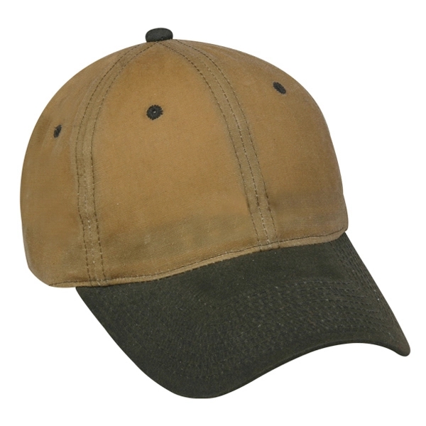 Waxed Cotton Canvas Unstructured Cap - Waxed Cotton Canvas Unstructured Cap - Image 0 of 1