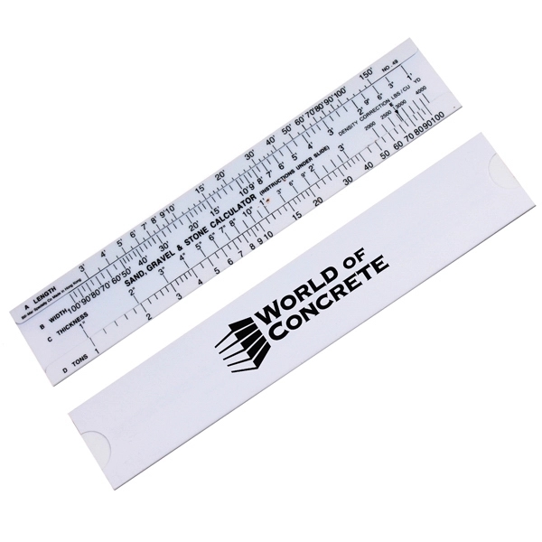 Concrete Slide Rule Calculator and Sand Gravel & Stone Calculator one of each 