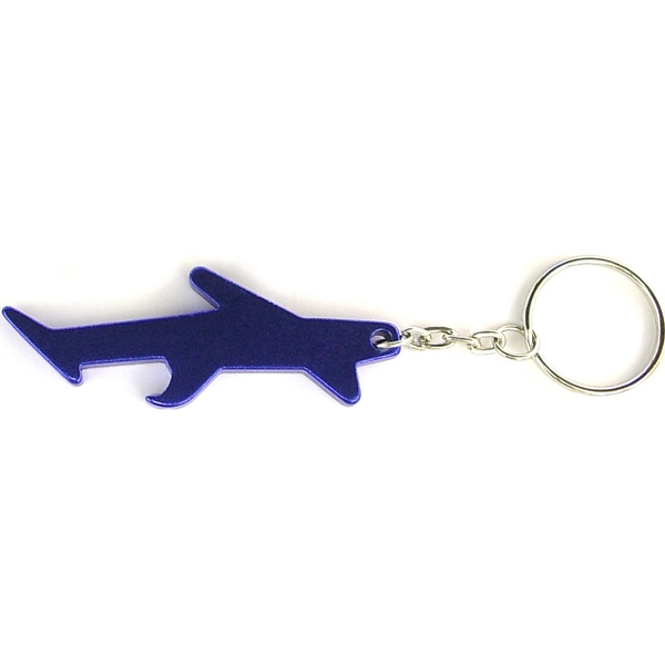 Plane / aircraft shape bottle opener keychain - Plane / aircraft shape bottle opener keychain - Image 3 of 4