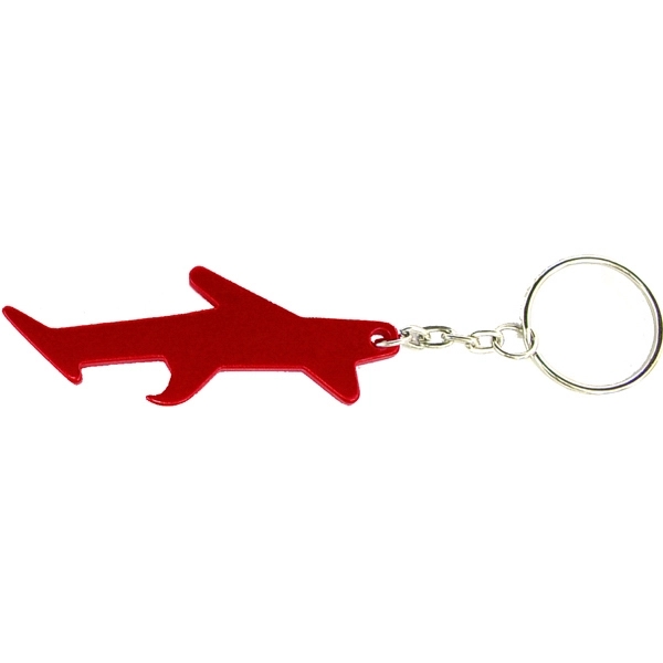 Plane / aircraft shape bottle opener keychain - Plane / aircraft shape bottle opener keychain - Image 2 of 4