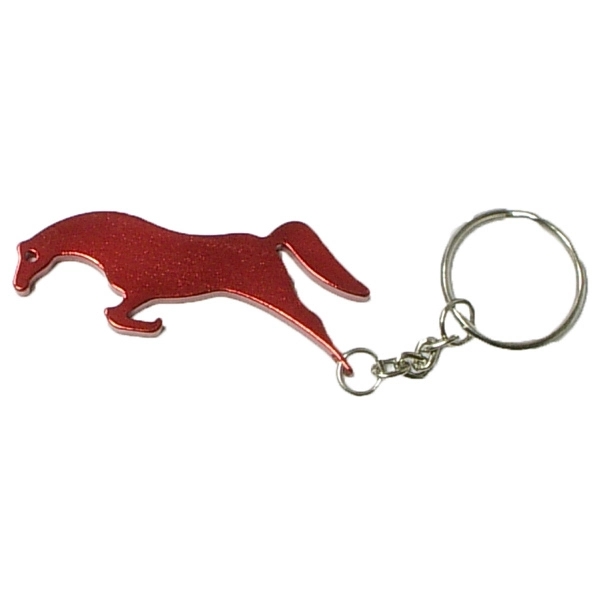 Horse shape bottle opener keychain - Horse shape bottle opener keychain - Image 2 of 5