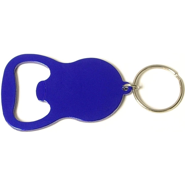 Round bottle opener  key chain - Round bottle opener  key chain - Image 4 of 8