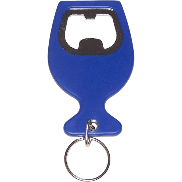 Wine cup shape bottle opener  key chain - Wine cup shape bottle opener  key chain - Image 4 of 4