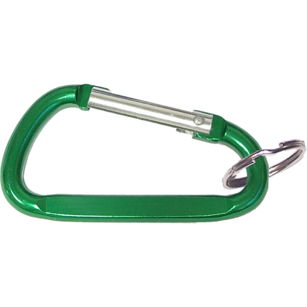 Carabiner with split key ring - Carabiner with split key ring - Image 4 of 8
